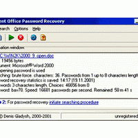 Accent Excel Password Recovery