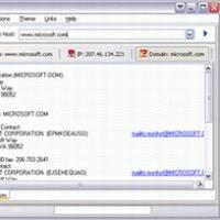 HotWhoIs (โปรแกรม ดูข้อมูลจาก IP หรือ Domain Name)