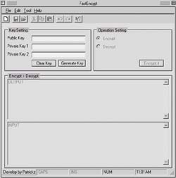 FastEncrpyt (Win32 Version) (โปรแกรม เข้ารหัส ข้อความ) FastEncrpyt (Win32 Version) (โปรแกรม เข้ารหัส ข้อความ)