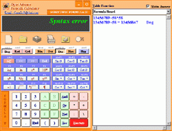Advance Formula Calculator