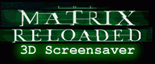 Matrix Code 3D Screen Saver (สกรีนเซฟเวอร์ เดอะเมทริกซ์ แบบ 3 มิติ) : 