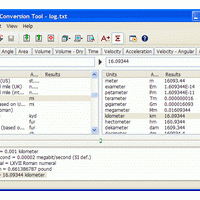 AccelWare Unit Conversion Tool (โปรแกรม เทียบค่าหน่วย)