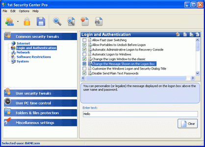 1st Security Center Pro