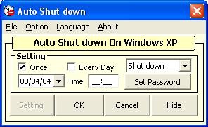 Auto Shut Down (โปรแกรม ช่วยปิดเครื่อง อัตโนมัติ) Auto Shut Down (โปรแกรม ช่วยปิดเครื่อง อัตโนมัติ)