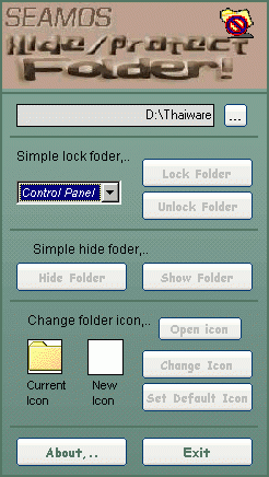 SEA Hide/Protect Folder SEA Hide/Protect Folder