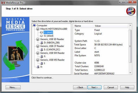 Digital MediaRescue Professional