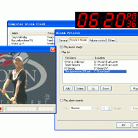 Computer Alarm Clock (โปรแกรม นาฬิกาปลุก น่ารักๆ บนคอมพิวเตอร์)