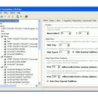 JavaScript PopUpMenu Builder