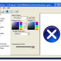 Easy Web Buttons (โปรแกรมสำหรับสร้างปุ่ม 3 มิติ บน เว็บไซต์ ของคุณ)