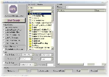 Advance File Search (โปรแกรม ค้นหาไฟล์ได้หลากหลาย รูปแบบ)
