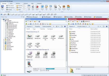 Sprintbit File Manager (โปรแกรม จัดการไฟล์ต่างๆ บนคอมพิวเตอร์)