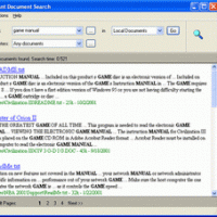 Instant Document Search (โปรแกรม ค้นหาไฟล์ เอกสาร บนเครื่อง คอมคุณ)