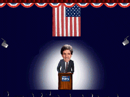 Elect John Kerry Screen Saver