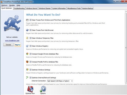 TweakNow PowerPack 2011 (โปรแกรม ปรับแต่งหน้าจอ ให้สุดพิเศษ) TweakNow PowerPack 2011 (โปรแกรม ปรับแต่งหน้าจอ ให้สุดพิเศษ)
