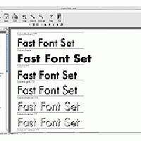 Fast Font Set