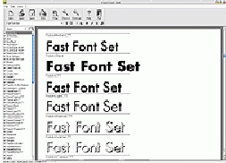 Fast Font Set