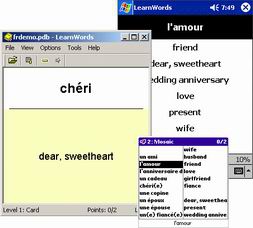 LearnWords Windows (โปรแกรมฝึกสอนภาษาต่างประเทศ)
