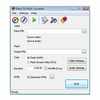 Video to Flash Converter (โปรแกรมแปลง ไฟล์วิดีโอ ไปเป็น แฟลช)