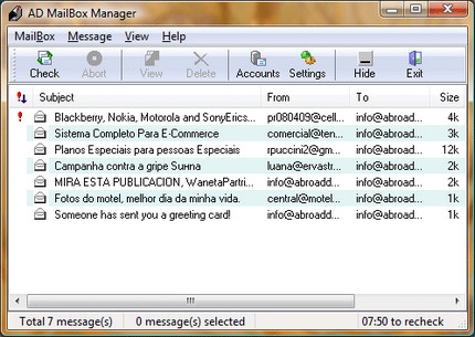 AD MailBox Manager