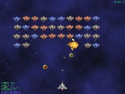 AstroRaid (เกม อาเขต แนวอวกาศ ยิง ยิง ยิง)