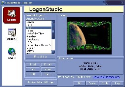 LogonStudio (โปรแกรม เปลี่ยนหน้าจอ LogOn ของ Win XP แจกฟรี) LogonStudio (โปรแกรม เปลี่ยนหน้าจอ LogOn ของ Win XP แจกฟรี)