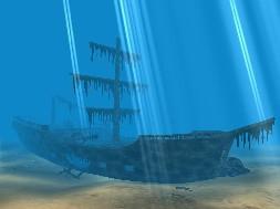 Pirates Ship 3D Screensaver