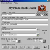MyPhone Book Dialer