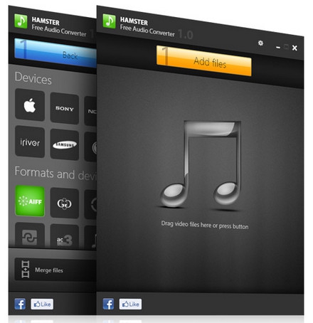 โปรแกรมแปลงเสียง Hamster Free Audio Converter โปรแกรมแปลงเสียง Hamster Free Audio Converter