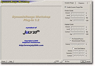 DynamicRange Workshop (Plug-in for Adobe Photoshop)