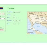 CountryData (โปรแกรม ข้อมูลประเทศต่างๆ)