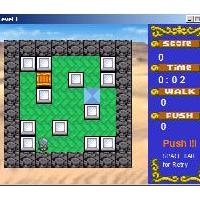 Box World (เกมส์ เลียนแบบ Sokoban มีทั้งหมด 40 ฉาก)