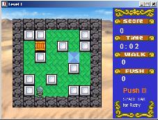 Box World (เกมส์ เลียนแบบ Sokoban มีทั้งหมด 40 ฉาก)