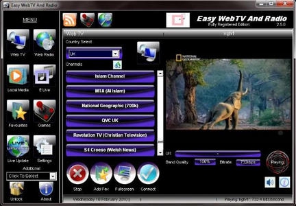 Easy Web TV And Radio