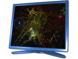 Flaredance Firework Screensaver