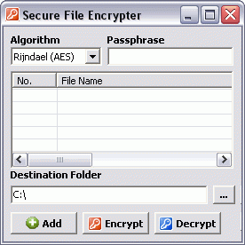 Secure Encrypt (โปรแกรม Secure Encrypt เข้ารหัสไฟล์ ฟรี) : 