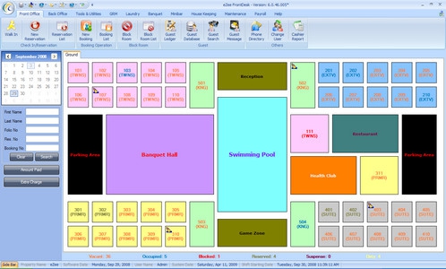 eZee FrontDesk Hotel Software (โปรแกรมโรงแรม สำเร็จรูป)