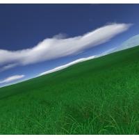 Flight Over Sea free screensaver