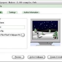 Flash Wallpaper Maker