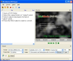 โปรแกรมแปลงไฟล์ WinXMedia DVD Ripper