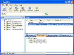 RegCOPA Registry Editor