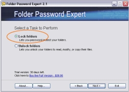 Folder Password Expert USB