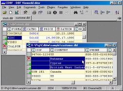 CDBF - DBF Viewer and Editor