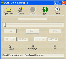 OGM to AVI Converter