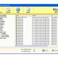 Nucleus OST to PST Conversion