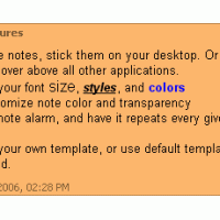 Nargus DeskNote (Digital note software on desktop)