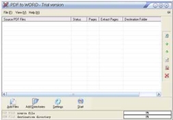 โปรแกรมแปลงไฟล์ PDF เป็นไฟล์ Word Ap PDF to Word