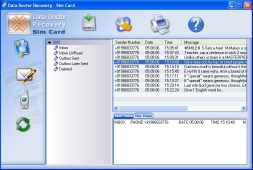 Mobile Sim Card Text SMS Recovery