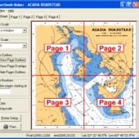 Chartbook Maker (โปรแกรมสำหรับพิมพ์ชาร์ตทางทะเลแบบแสดงผลเต็ม)