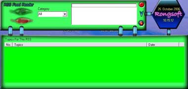 RSS Feed Reader (โปรแกรม ช่วยให้ชอบ อ่านข่าวสาร ได้อ่าน RSS หรือ XML ได้)