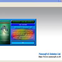 Nanosoft SMS Reader ( โปรแกรม แสดงผล SMS )